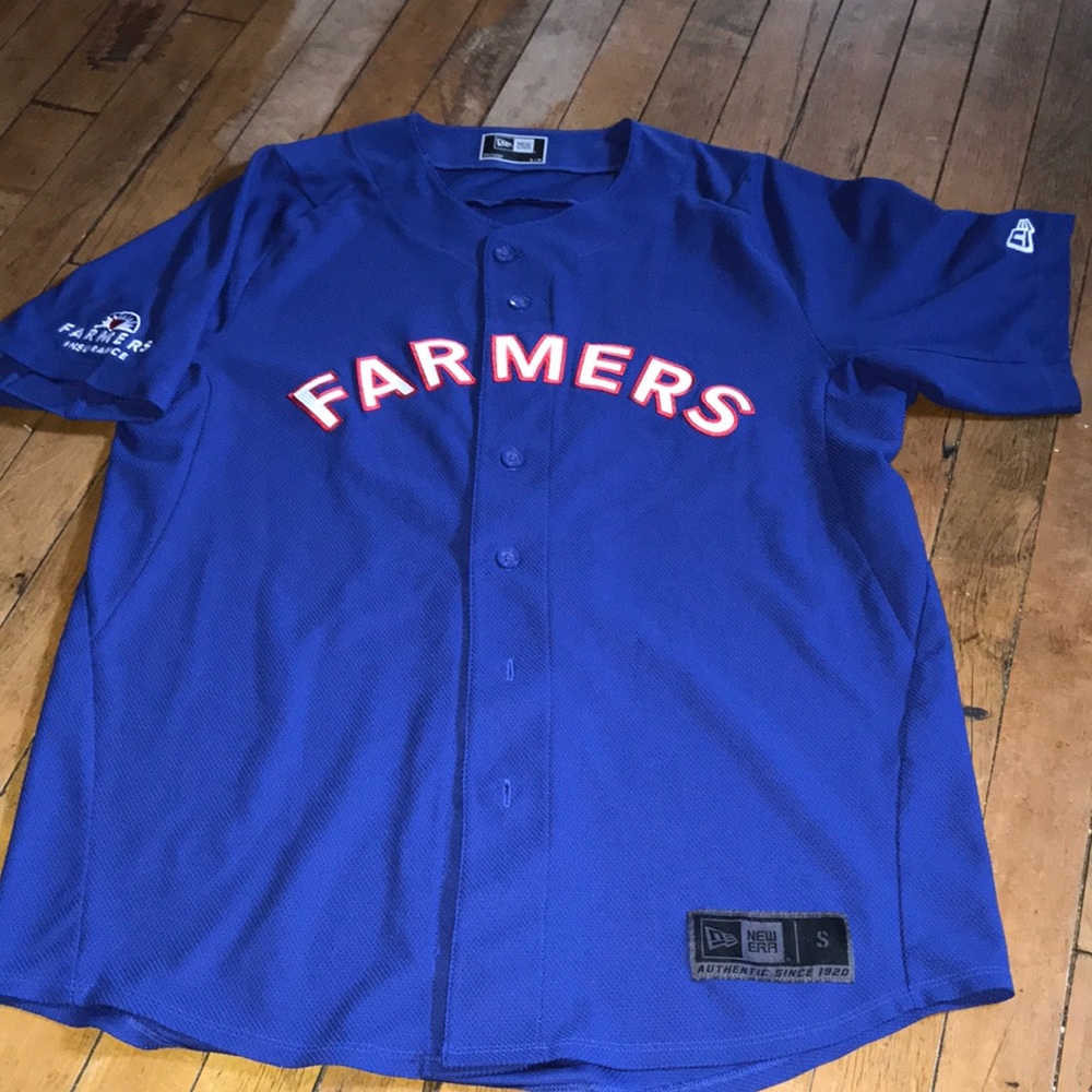 Farmers Blue Athletic Jersey by New Era‎